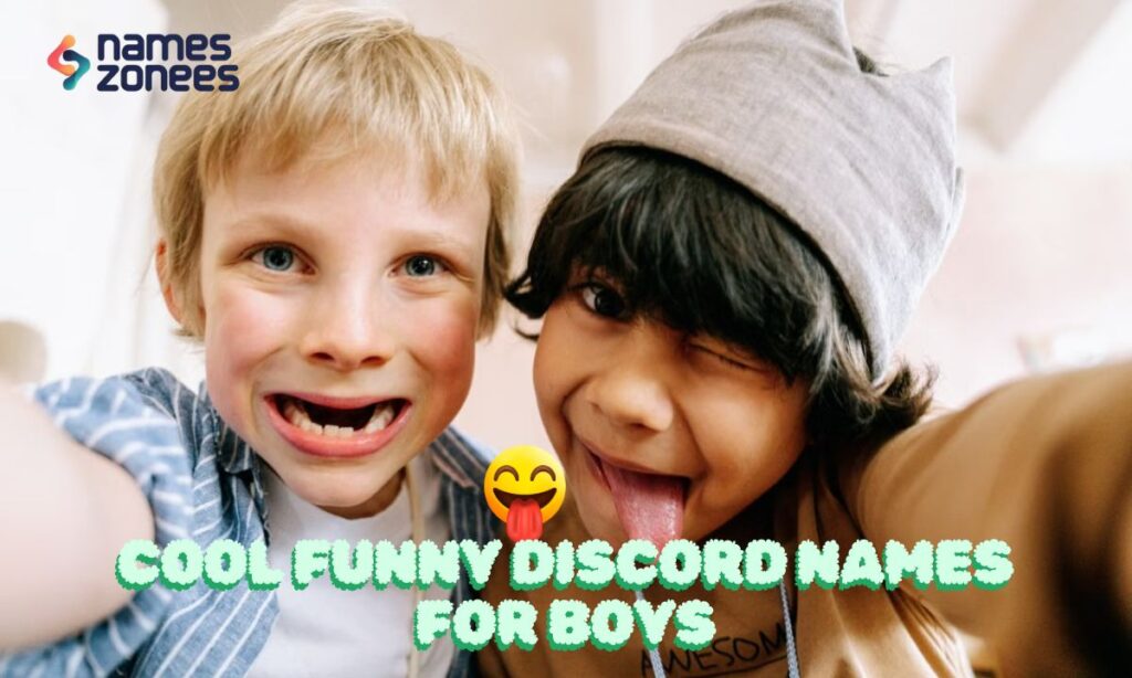 Cool Funny Discord Names for Boys