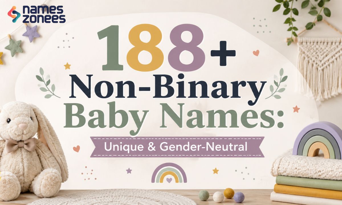 188+ Non-Binary Baby Names: Unique & Gender-Neutral