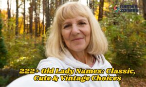222+ Old Lady Names: Classic, Cute & Vintage Choices