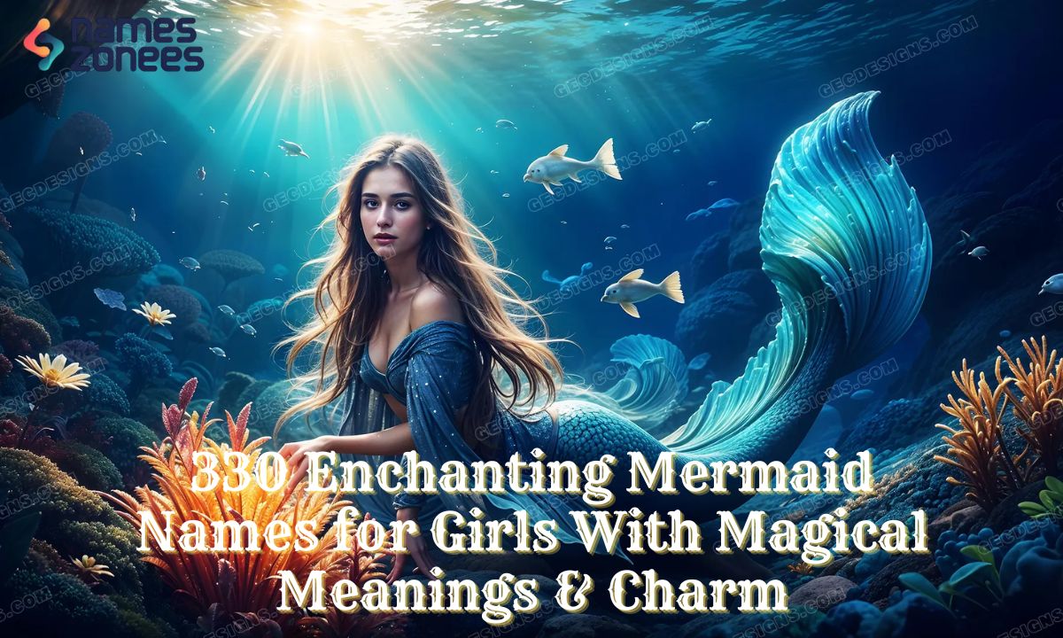 330 Enchanting Mermaid Names for Girls With Magical Meanings & Charm
