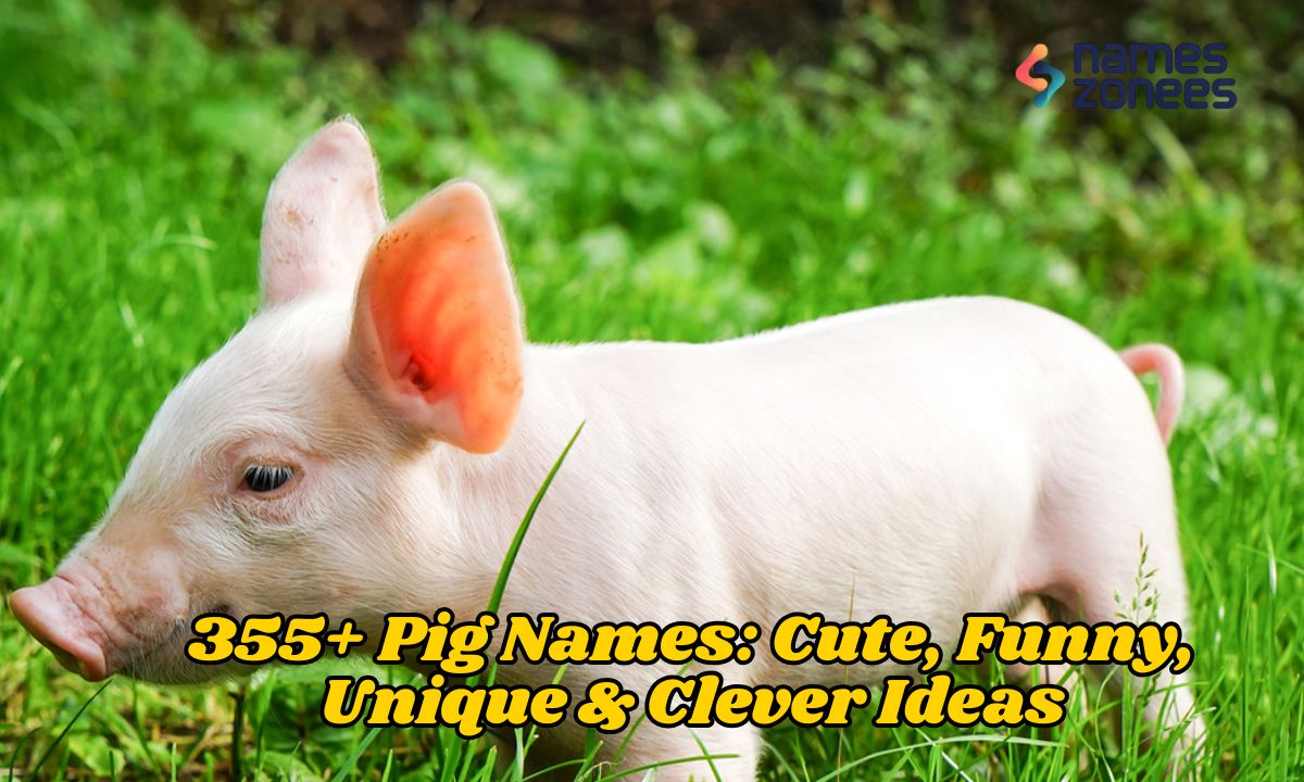 355+ Pig Names Cute, Funny, Unique & Clever Ideas