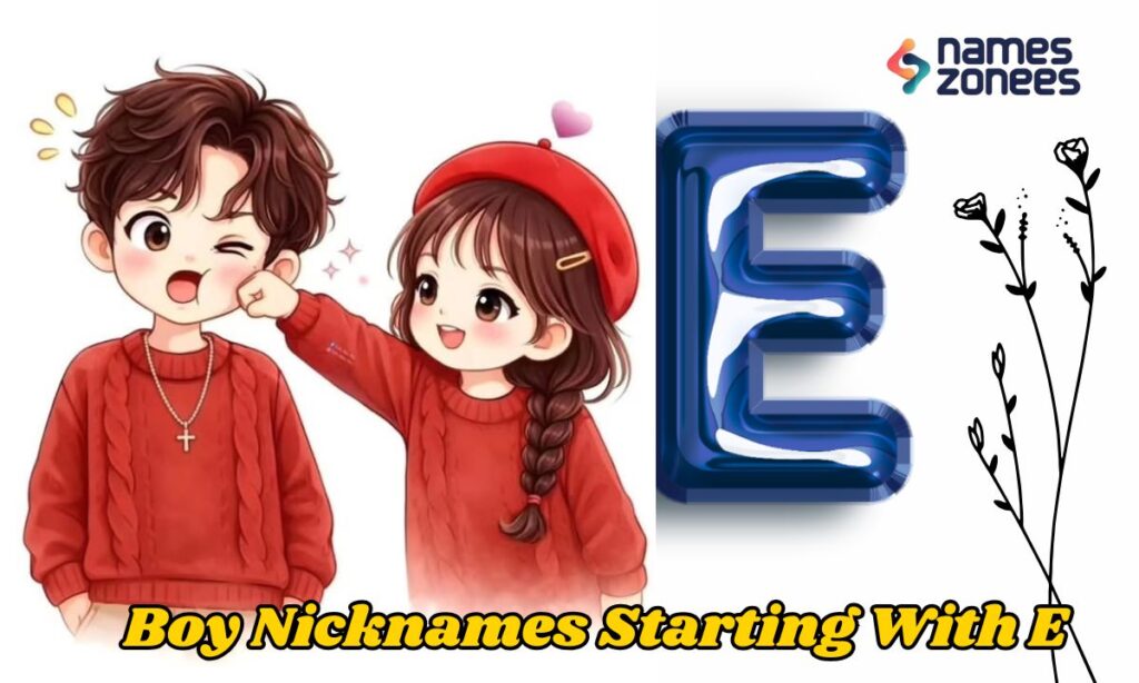 Boy Nicknames Starting With E