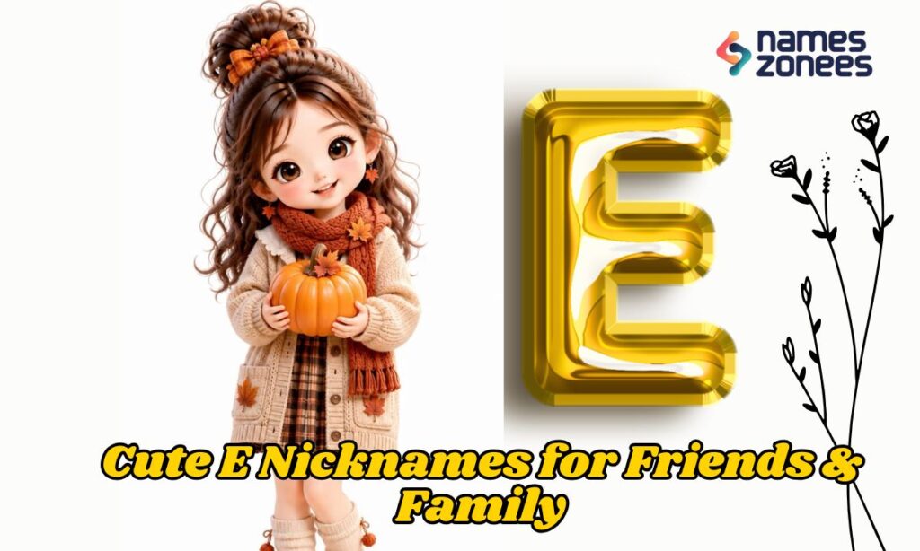 Cute E Nicknames for Friends & Family