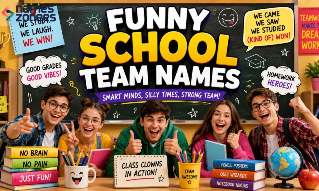 Funny School Team Names