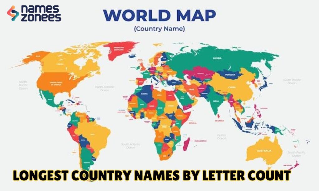 Longest Country Names by Letter Count