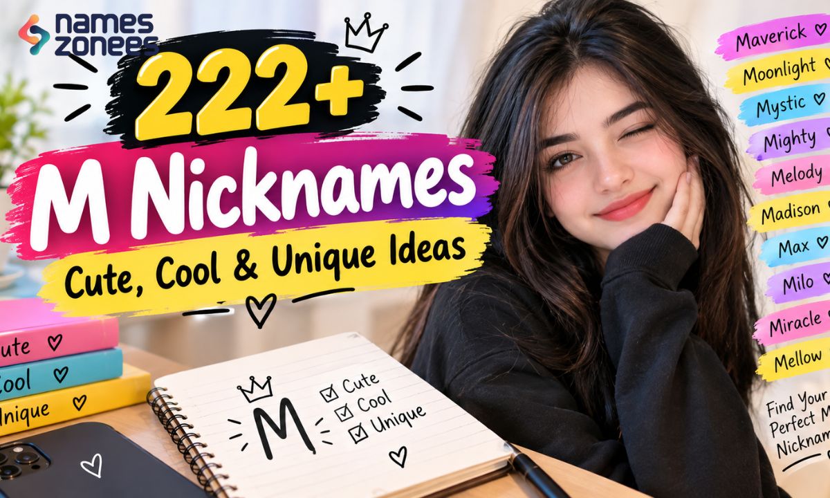 222+ M Nicknames Cute, Cool & Unique Ideas