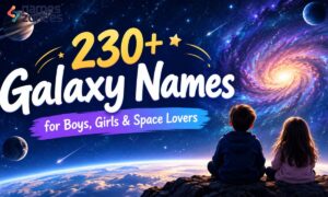 230+ Galaxy Names for Boys, Girls & Space Lovers