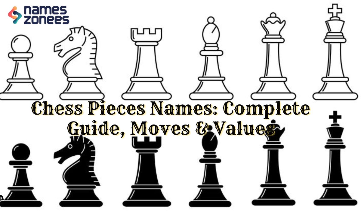 Chess Pieces Names: Complete Guide, Moves & Values