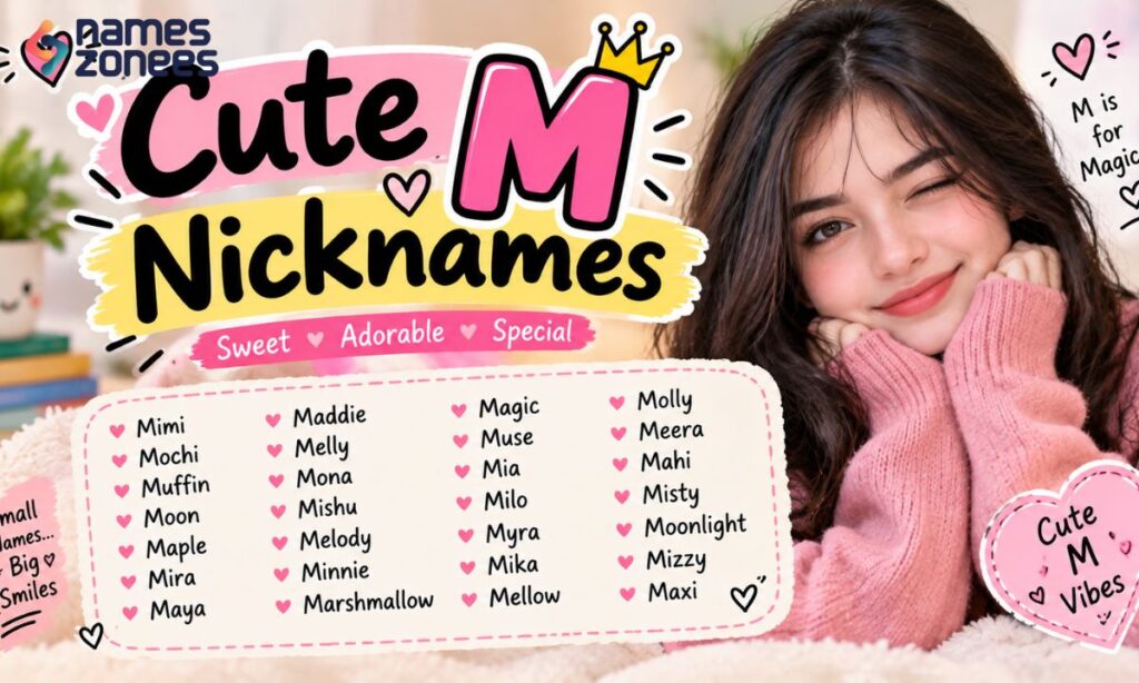 Cute M Nicknames