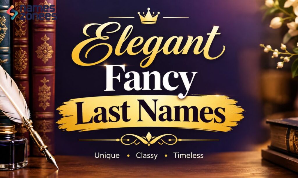 Elegant Fancy Last Names