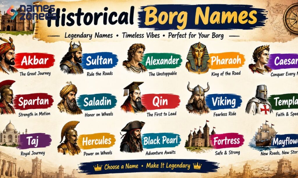 Historical Borg Names
