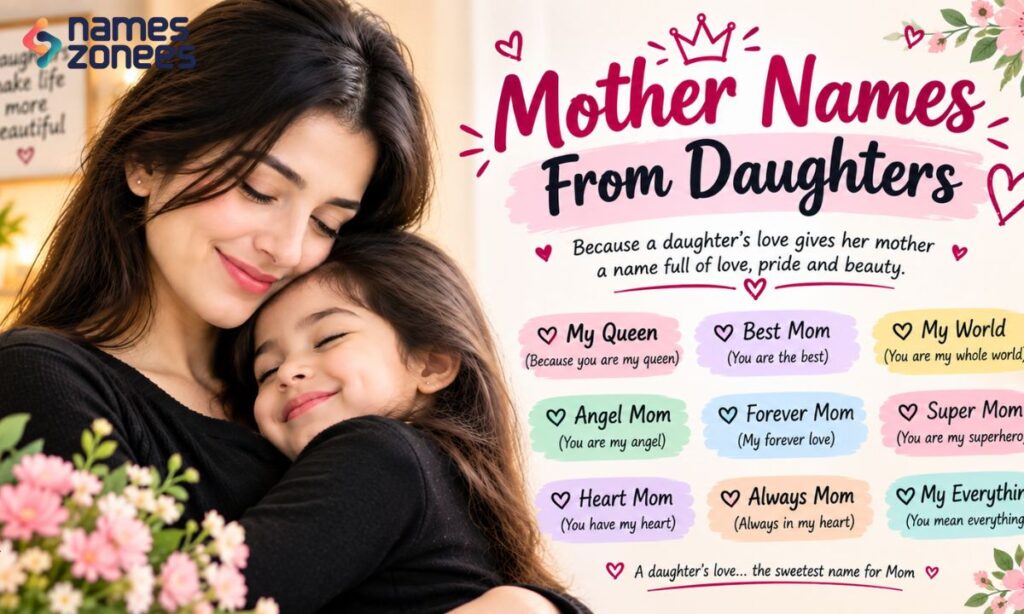 Mother Names From Daughters
