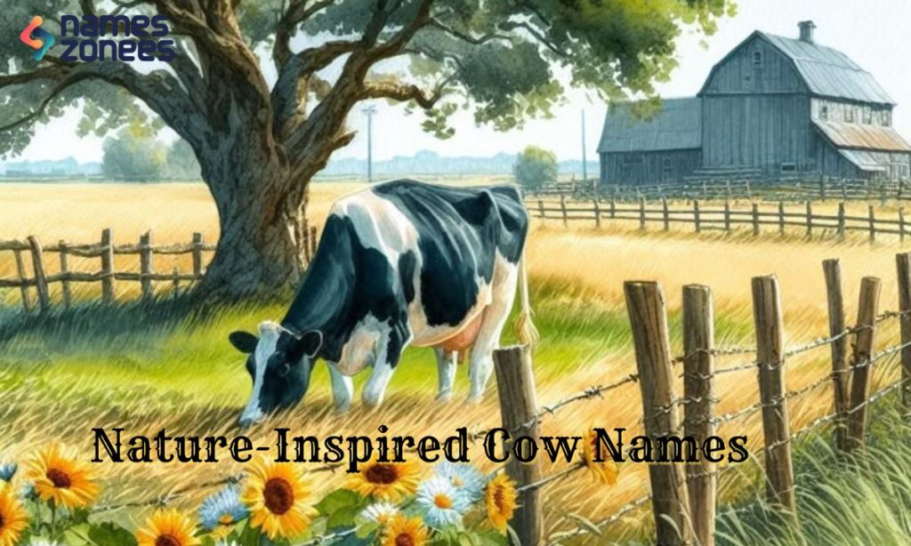 Nature-Inspired Cow Names