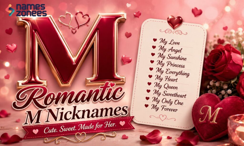Romantic M Nicknames