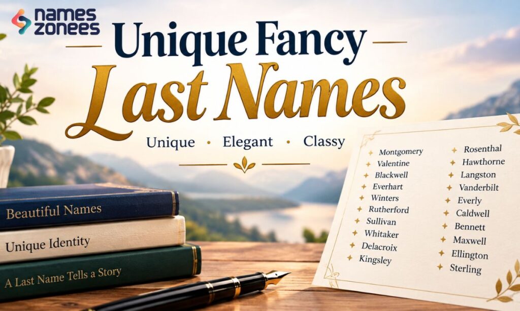 Unique Fancy Last Names