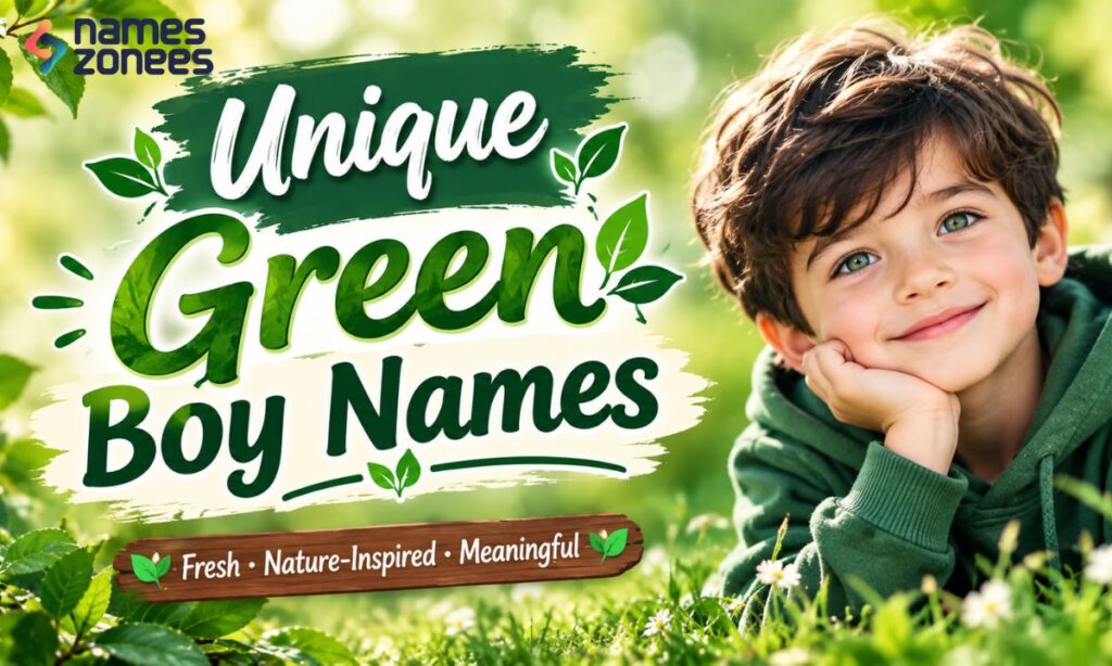 Unique Green Boy Names