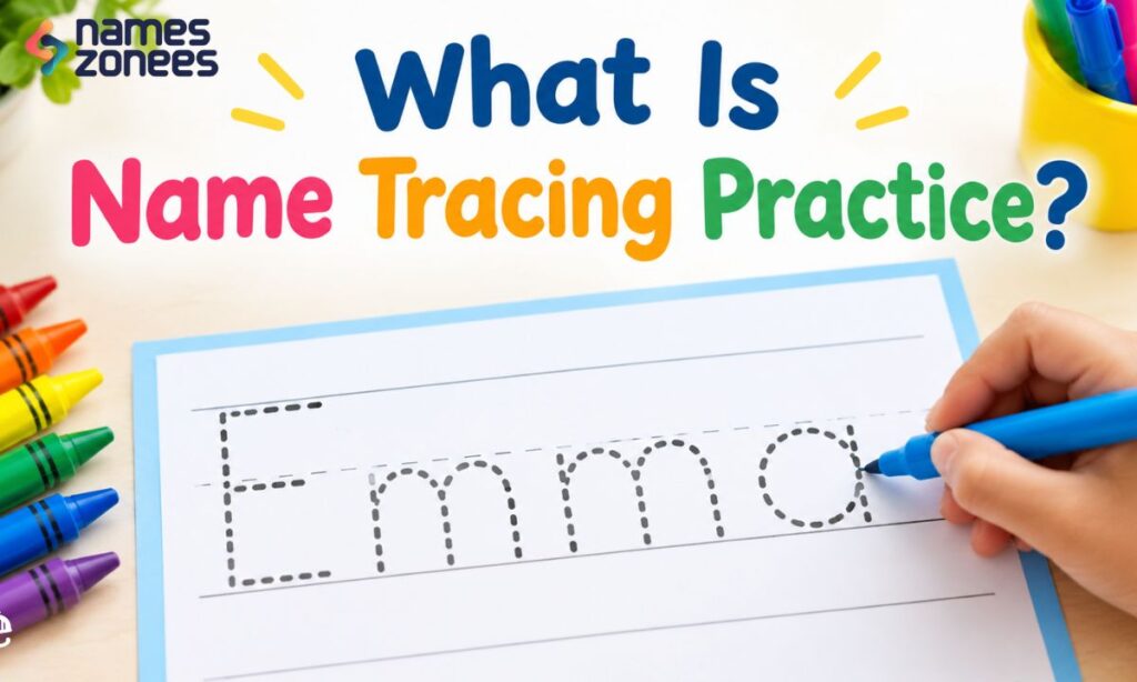 What Is Name Tracing Practice