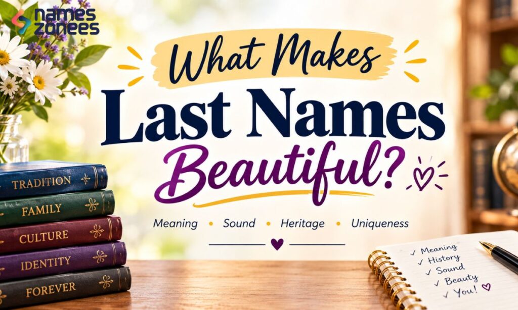 What Makes Last Names Beautiful