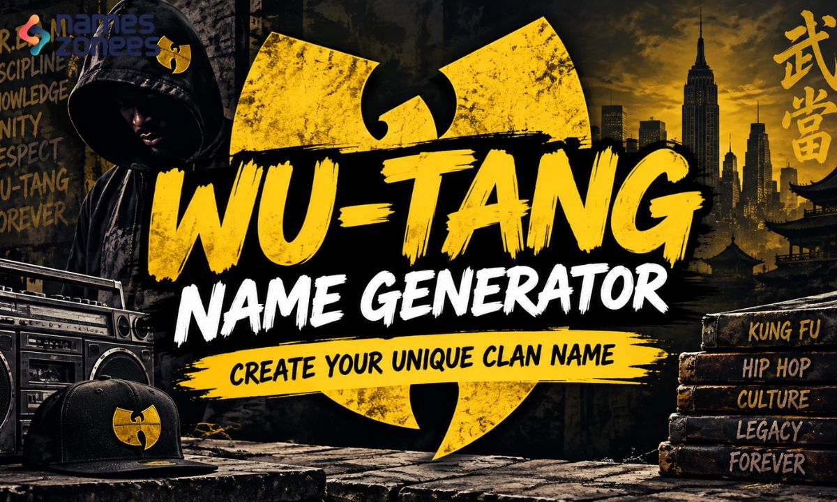Wu-Tang Name Generator Create Your Unique Clan Name